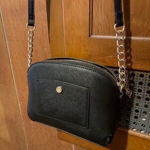 Elegant Black Crossbody Steven Madden Bag